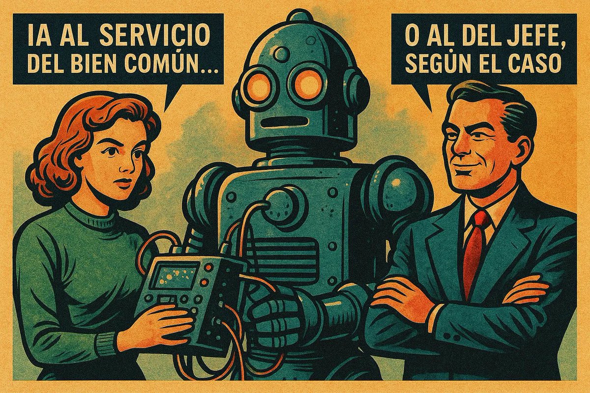 ¿IA al servicio del bien común o del jefe?
En CluPad en corto: ingeniería de contexto, el imperio OpenAI, Grok preguntando a Musk, amistades artificiales, voces clonadas… y una IA abierta desde Suiza.
📩 Lee y comparte
👉 carlosguadian.substack.com/p/ia-al-servic…
