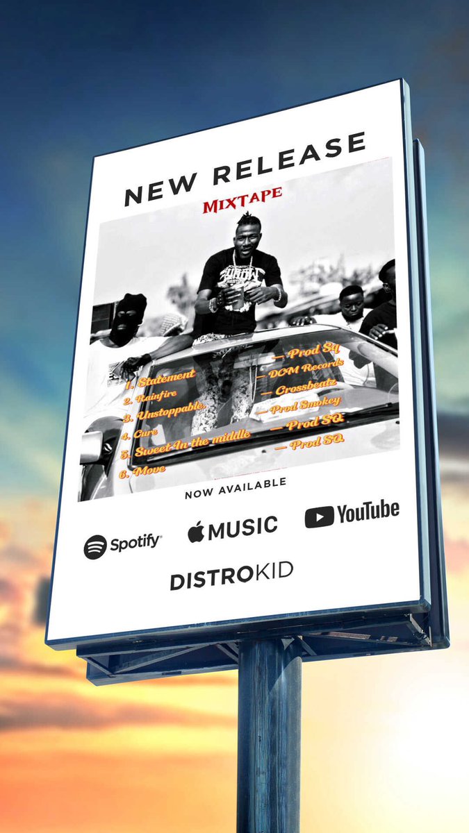 Afro dancehall sensational artist <a href="/MyteeYardman/">THE REBEL</a> released his latest mixtape . Check them over here open.spotify.com/artist/6fVYVIF…
