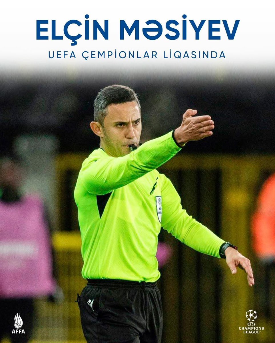 Elçin Məsiyev UEFA Çempionlar Liqasının II təsnifat mərhələsinin ilk oyunu çərçivəsində keçiriləcək “Riyeka” (Xorvatiya) - “Lüdoqorets” (Bolqarıstan) qarşılaşmasının baş hakimi olacaq. 

▶️ affa.az/index.php/news…

#AFFA