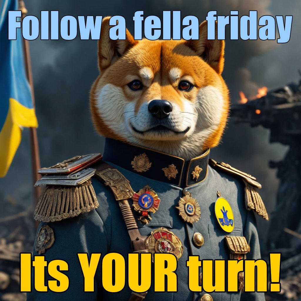 Good morning, it's Friday🤗 
so..
See a fella, follow a fella🙌, 
stand by each other and support each other🫂
Spread the power of unity✊️🫶

1) Retweet this post.  
2) Reply to this post.  
3) Go into replies, and follow everyone there.    

#followfellafriday