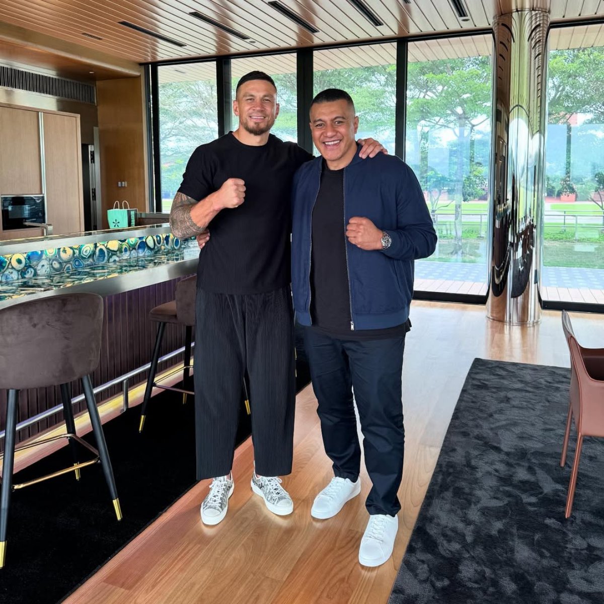 Great to reconnect, Uso, and meet your famz. Always inspiring to see the work you’re doing with the youth and the Malaysian community, giving back and making a real impact.

As TMJ would say, “A true leader is one who knows the way, goes the way, and shows the way.”