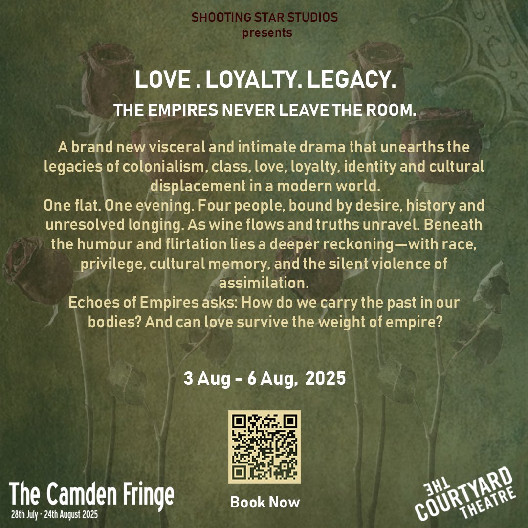 Shooting Star Studios (@pro_shootingss) on Twitter photo A world premiere of “Echoes of Empires” by <a href="/vkinn_vats/">VKINN VATS</a> at <a href="/CamdenFringe/">Camden Fringe</a>, opening in two weeks at <a href="/CourtyardHoxton/">The Courtyard Theatre</a>
Directed by <a href="/madebyisabel_/">Isabel Steuble-Johnson</a>
Book your tickets now: camdenfringe.com/events/echoes-…
<a href="/pubtheatres1/">LondonPubTheatres</a> <a href="/LondonTheatre1/">@LondonTheatre1 🦄</a> <a href="/londontheatrer1/">londontheatrereviews</a> <a href="/_londontheatre_/">London Theatreland</a> <a href="/TheReviewsHub/">The Reviews Hub</a> A world premiere of “Echoes of Empires” by <a href="/vkinn_vats/">VKINN VATS</a> at <a href="/CamdenFringe/">Camden Fringe</a>, opening in two weeks at <a href="/CourtyardHoxton/">The Courtyard Theatre</a>
Directed by <a href="/madebyisabel_/">Isabel Steuble-Johnson</a>
Book your tickets now: camdenfringe.com/events/echoes-…
<a href="/pubtheatres1/">LondonPubTheatres</a> <a href="/LondonTheatre1/">@LondonTheatre1 🦄</a> <a href="/londontheatrer1/">londontheatrereviews</a> <a href="/_londontheatre_/">London Theatreland</a> <a href="/TheReviewsHub/">The Reviews Hub</a>