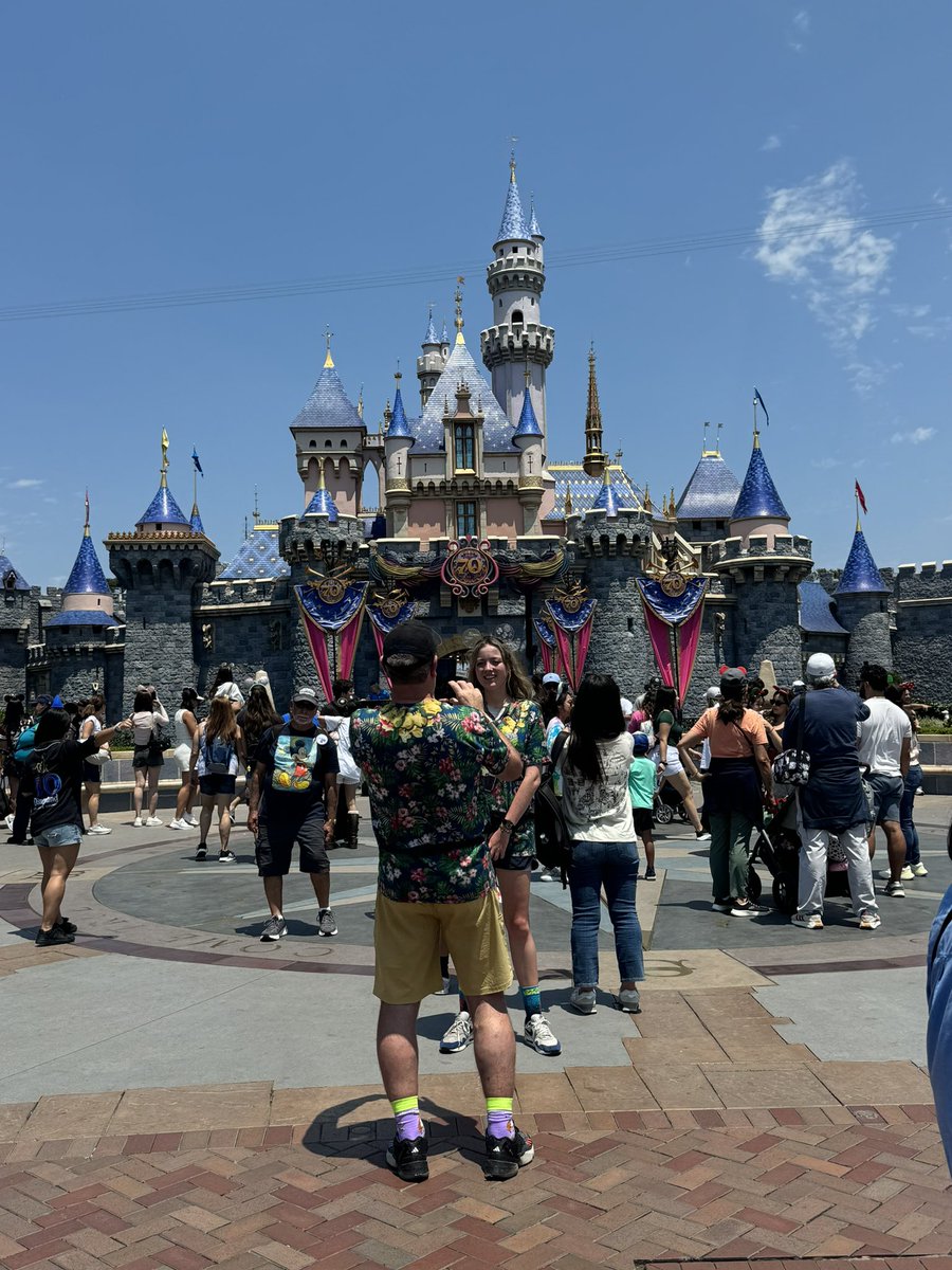 Happy birthday Disneyland 🥹 filmed a banger here today too :)