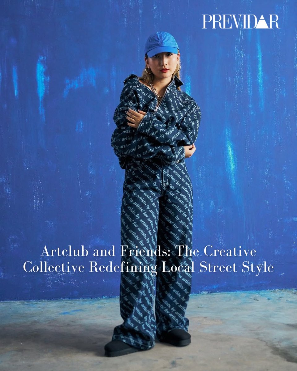 Previdar's tweet image. Artclub and Friends is rewriting the rules of local fashion, with intention, edge, and a whole lot of heart.⁠

Built “by artists, for artists,” the Cape Town-based label has grown into a creative force defined by genderless silhouettes, slow fashion values, and a deep respect…