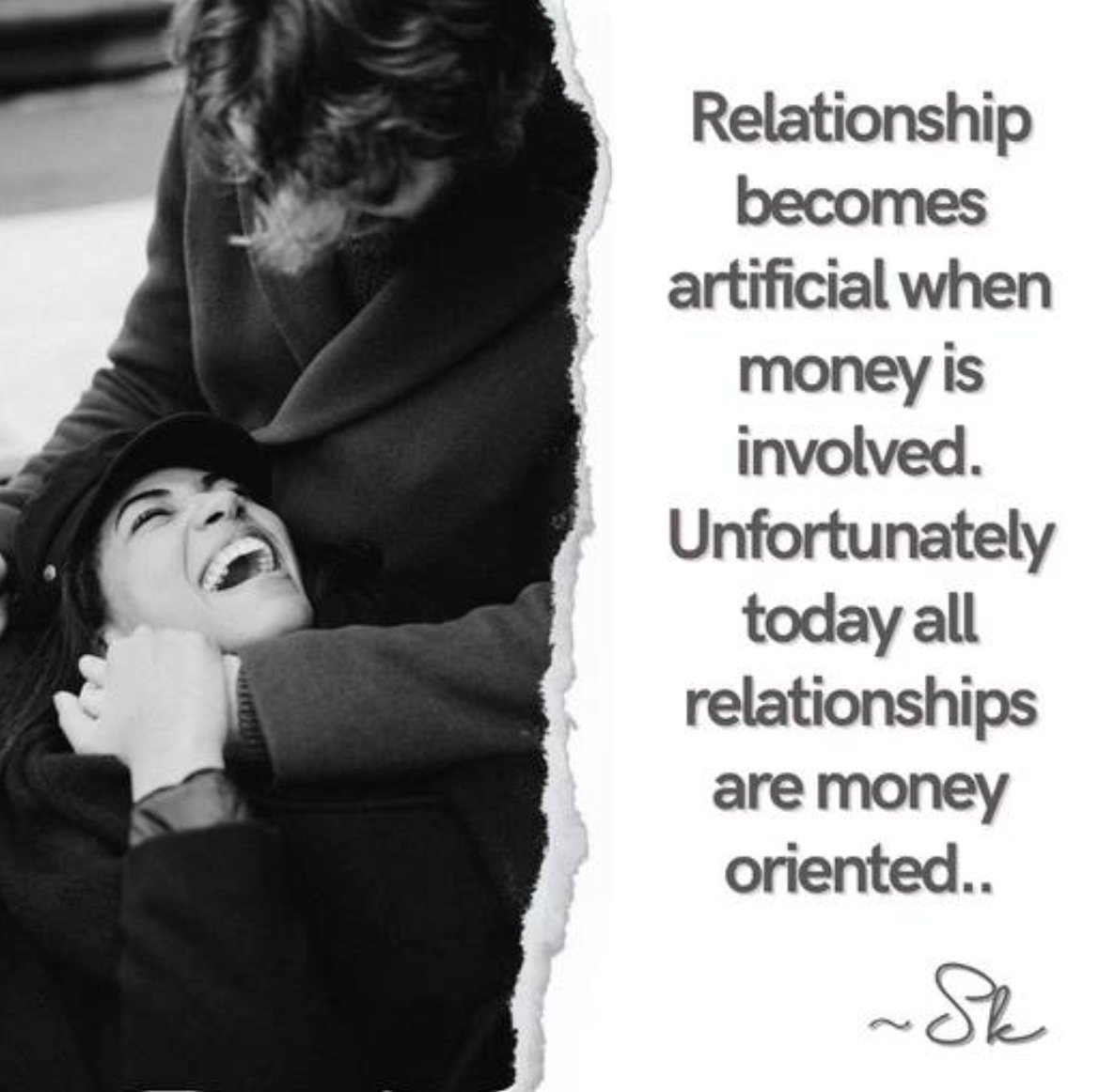 Skanauthor's tweet image. Genuine relationships can't be bought — but today, too many are sold.
Where there’s price, there’s a loss of purity.
For more visit website
Website link: sajikumar.co.in
#Sajikumar #RelationshipTruths #ModernReality #MaterialWorld #SKSpeaks #truthaboutrelationships