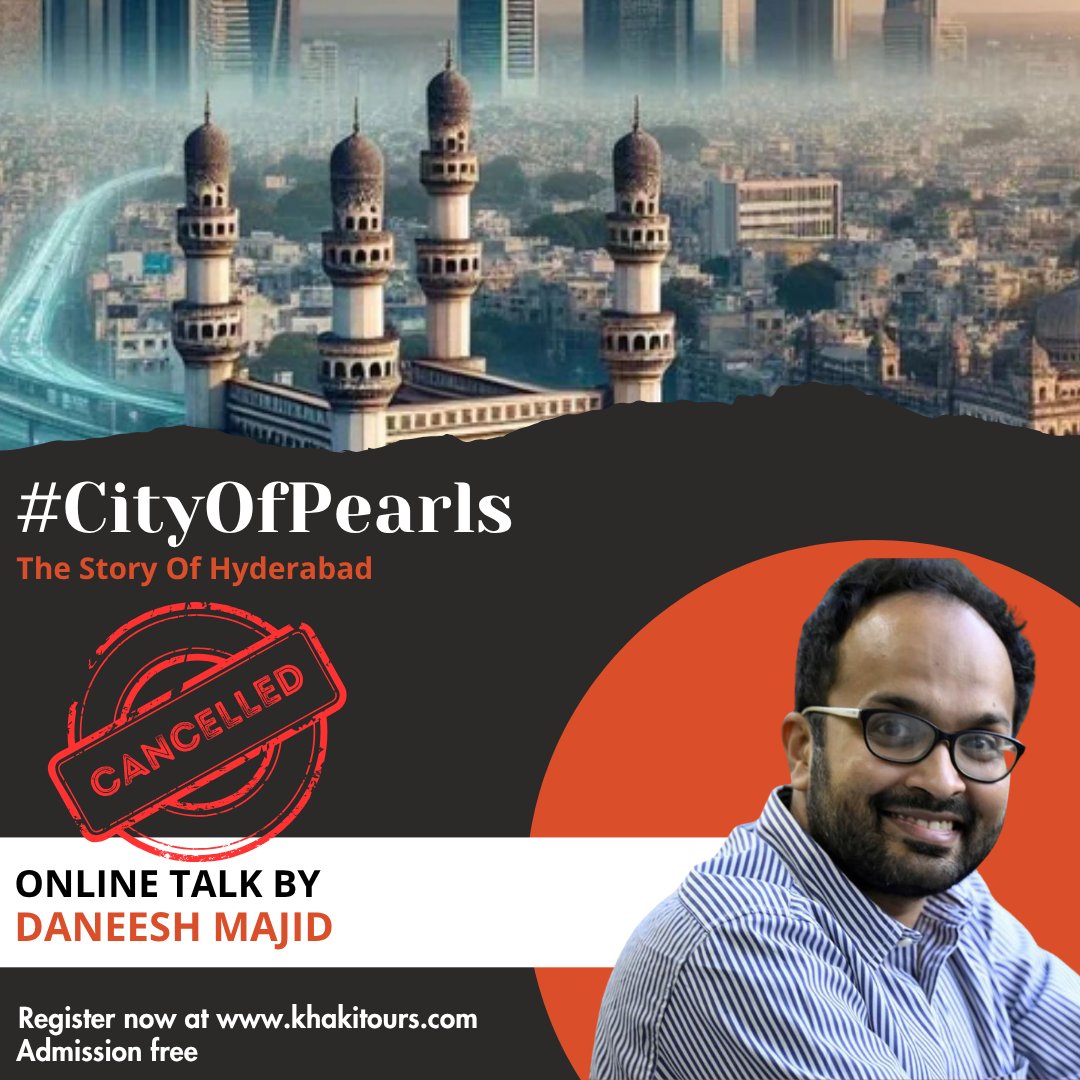 We regret to announce that, due to unavoidable circumstances, our #Online Talk #CityOfPearls by writer Daneesh Majid, scheduled for tomorrow evening, unfortunately stands cancelled. We will try and reschedule the talk at a later date. Apologies for the inconvenience.

For your