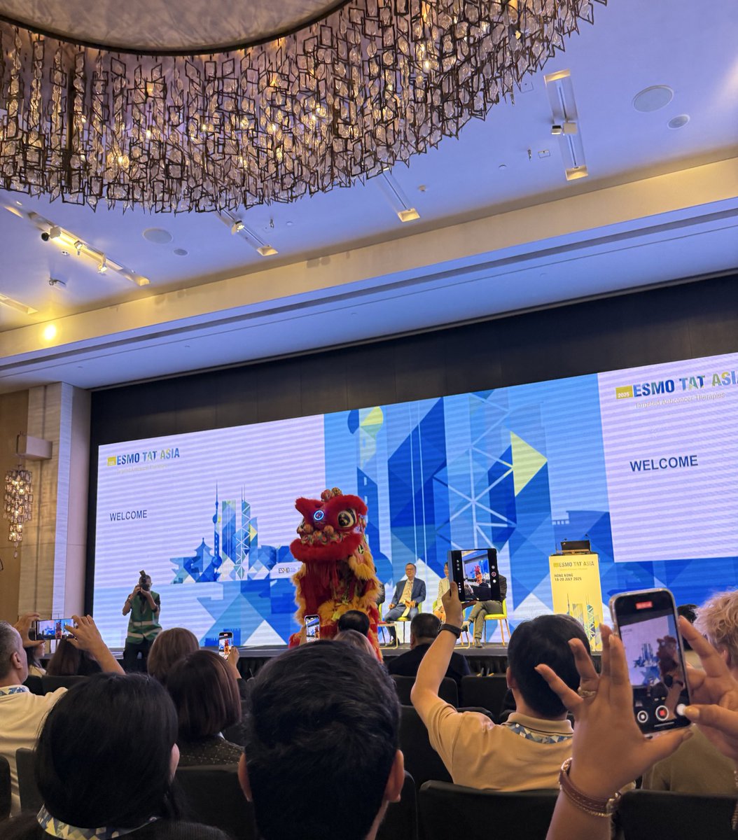 omalirp's tweet image. What a way to kick off the inaugural #ESMOTATAsia25 @myESMO