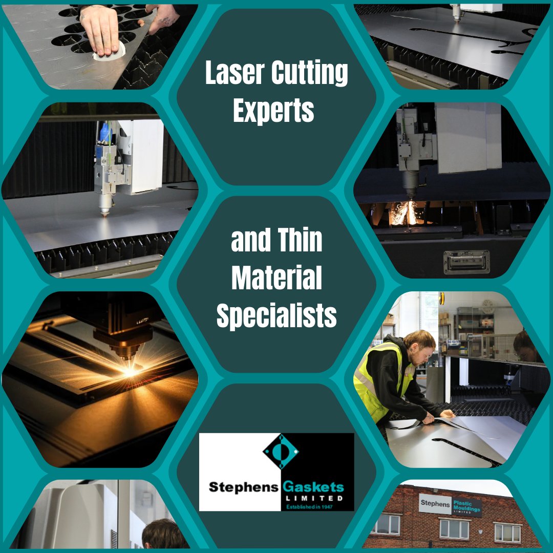 stephensgaskets's tweet photo. Flawless Precision, Every Time
Take your projects to the next level with expert #LaserCutting.
Exceptional accuracy, premium quality, and a perfect finish - every single time.
Get precision-cut parts: https://t.co/pvrHV3zpqY
#PrecisionCutting #QualityMatters #StephensGaskets https://t.co/dfZsQ3X7wh