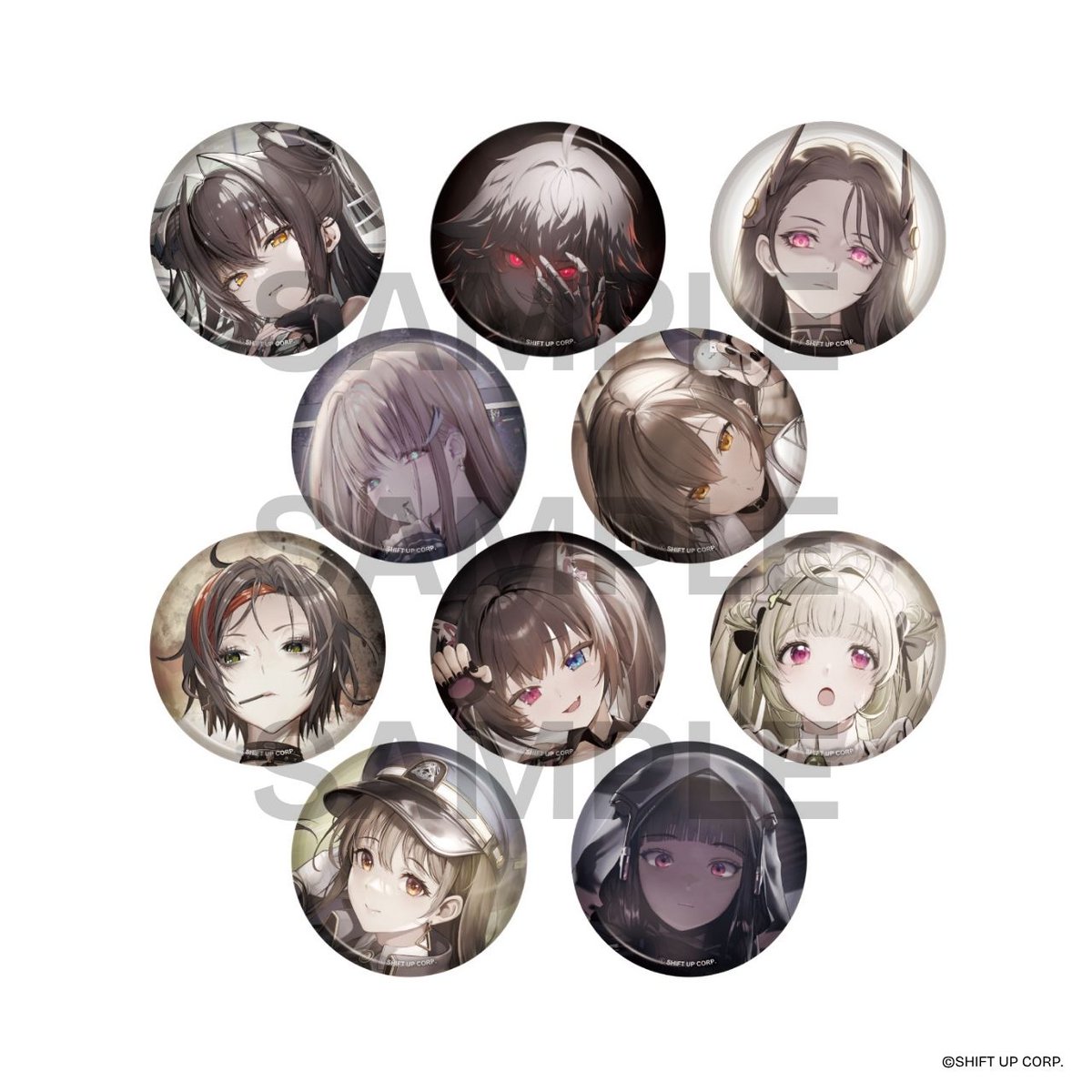 MEGANIKKESTORE's tweet image. 【メガニケストアオンライン】
\✨その瞳に心奪われる!✨/
人気の #NIKKE BURST COLLECTION 缶バッジ第3弾が好評予約受付中です!🙌
マットな質感にキャラクターの瞳がキラリと輝く特別仕様!
これまでのコレクションとは一線を画す圧倒的な存在感を放ちます🔥…