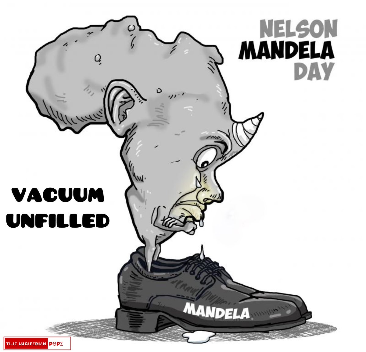 LuciferianPope's tweet image. #MandelaDay reminds,#Africa’s still wears his face,but the shoes he left behind remain too large.His legacy looms,but leadership still LAGS;No worries though—
Plenty are trying to fill them with ego instead of vision.Truth is,some can’t even tie the laces!
@Adi13
@BobPM
@dsisme48