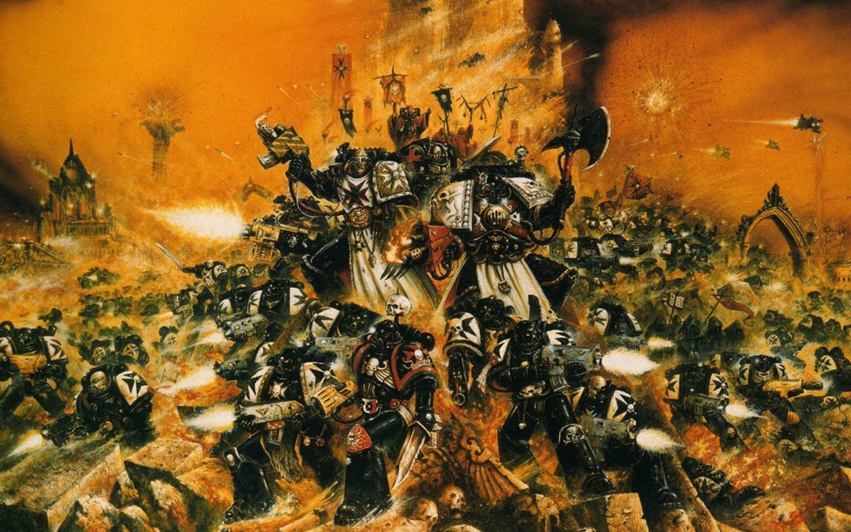 Republ33k's tweet image. Dans les ténèbres d'un futur pas si lointain, il n'y a que... la fin du service public ? 🙃
Bref, je vous donne RDV aujourd'hui à 17 heures sur France Inter pour discuter Warhammer 40,000 avec l'ami @fredsigrist en compagnie de Mélody de Warha Dventure et du @LLibrarium ! 💫