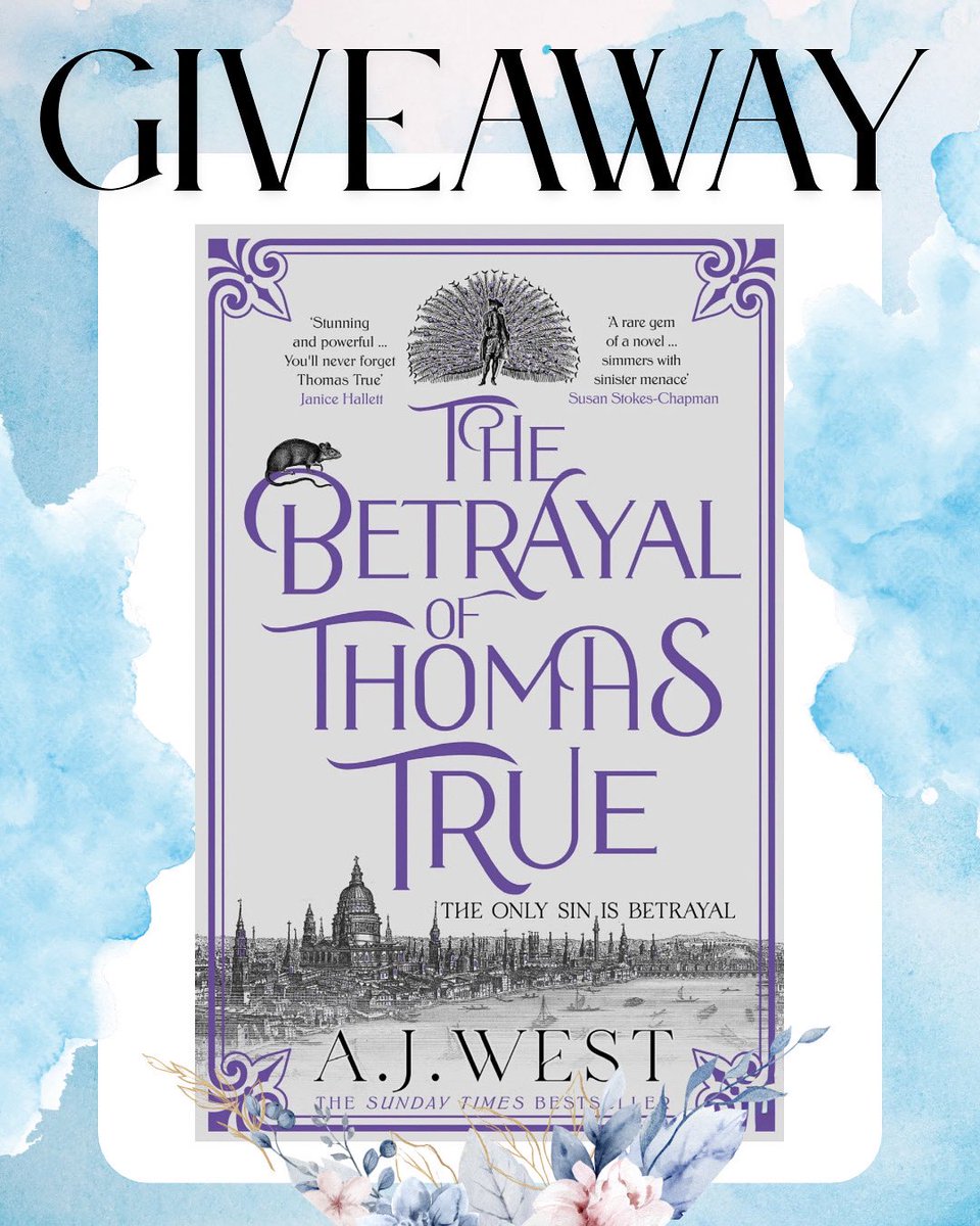 Lynda鈥檚 Book Reviews and News (@lyndacheckley) on Twitter photo 馃帀馃帀 BOOK GIVEAWAY 馃帀馃帀
The Betrayal of Thomas True by <a href="/AJWestAuthor/">AJ West #AlwaysTogether</a>
Thanks to <a href="/OrendaBooks/">Karen Sullivan 馃嚭馃嚘馃嚚馃嚘馃嚞馃嚙</a> I have one copy of this brilliant book to #Giveaway
To enter 鉂わ笍 RP follow tag a friend
Extra entry on my FB /IG pages
T&C鈥檚 in comments. #Competition <a href="/RandomTTours/">Random Things Tours 馃嚭馃嚘</a> 馃帀馃帀 BOOK GIVEAWAY 馃帀馃帀
The Betrayal of Thomas True by <a href="/AJWestAuthor/">AJ West #AlwaysTogether</a>
Thanks to <a href="/OrendaBooks/">Karen Sullivan 馃嚭馃嚘馃嚚馃嚘馃嚞馃嚙</a> I have one copy of this brilliant book to #Giveaway
To enter 鉂わ笍 RP follow tag a friend
Extra entry on my FB /IG pages
T&C鈥檚 in comments. #Competition <a href="/RandomTTours/">Random Things Tours 馃嚭馃嚘</a>