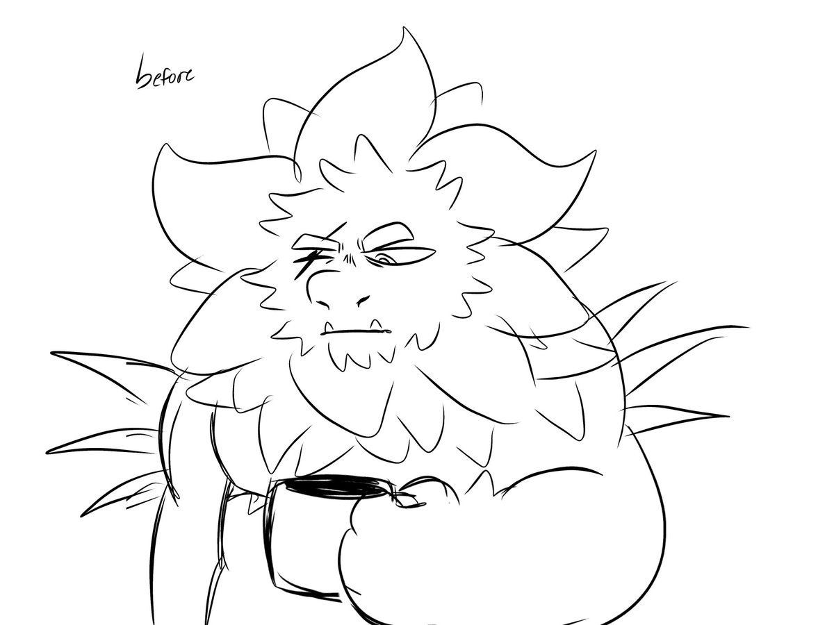 hibizcuz_h0ney's tweet photo. Based off a headcanon I made here's flowah drinking dark coffee

#mysingingmonsters #msm #flowah https://t.co/6Bi9xcMbTB