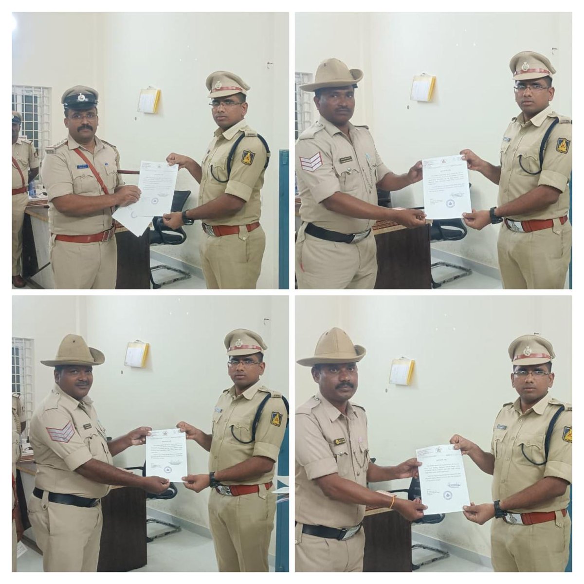 KALABURAGI DISTRICT POLICE (@klbdistpolice) on Twitter photo ದಿನಾಂಕ:17-07-2025 ರಂದು ಶ್ರೀ ಅಡ್ಡೂರು ಶ್ರೀನಿವಾಸುಲು IPS, ಪೊಲೀಸ್ ಅಧೀಕ್ಷಕರು ಕಲಬುರಗಿ ಜಿಲ್ಲೆ ರವರು ಮುದೋಳ ಪೊಲೀಸ್ ಠಾಣೆಯ ವಾರ್ಷಿಕ ಪರಿವೀಕ್ಷಣೆ ಕೈಗೊಂಡು ಕಾನೂನು & ಸುವ್ಯವಸ್ಥೆ ಮತ್ತು ಪೊಲೀಸ್ ವಸತಿ ಗೃಹ ಪರಿಶೀಲಿಸಿ, ಉತ್ತಮ ಕರ್ತವ್ಯ ನಿರ್ವಹಿಸಿದ ಠಾಣೆಯ ಅಧಿಕಾರಿ ಮತ್ತು ಸಿಬ್ಬಂದಿರವರಿಗೆ ಪ್ರಶಂಸನಾ ಪತ್ರ ನೀಡಿದರು. ದಿನಾಂಕ:17-07-2025 ರಂದು ಶ್ರೀ ಅಡ್ಡೂರು ಶ್ರೀನಿವಾಸುಲು IPS, ಪೊಲೀಸ್ ಅಧೀಕ್ಷಕರು ಕಲಬುರಗಿ ಜಿಲ್ಲೆ ರವರು ಮುದೋಳ ಪೊಲೀಸ್ ಠಾಣೆಯ ವಾರ್ಷಿಕ ಪರಿವೀಕ್ಷಣೆ ಕೈಗೊಂಡು ಕಾನೂನು & ಸುವ್ಯವಸ್ಥೆ ಮತ್ತು ಪೊಲೀಸ್ ವಸತಿ ಗೃಹ ಪರಿಶೀಲಿಸಿ, ಉತ್ತಮ ಕರ್ತವ್ಯ ನಿರ್ವಹಿಸಿದ ಠಾಣೆಯ ಅಧಿಕಾರಿ ಮತ್ತು ಸಿಬ್ಬಂದಿರವರಿಗೆ ಪ್ರಶಂಸನಾ ಪತ್ರ ನೀಡಿದರು.