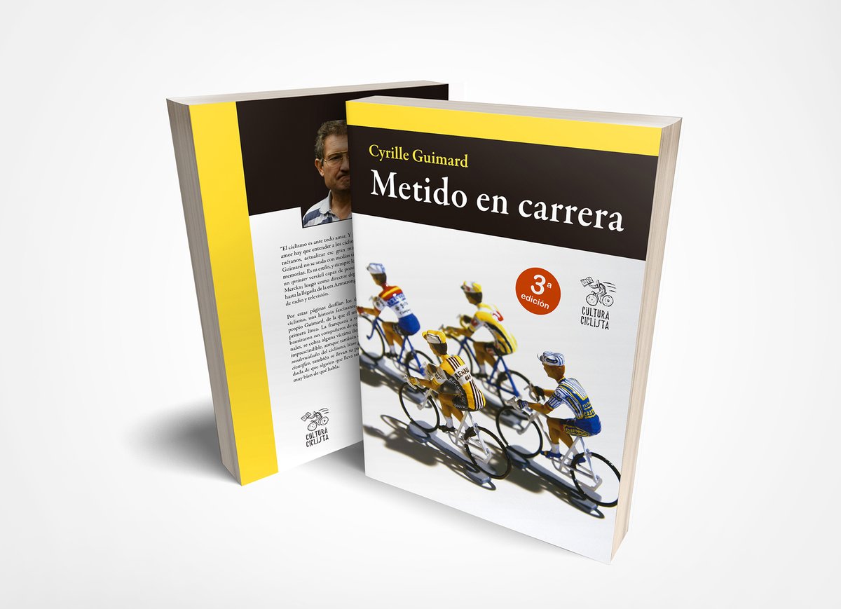 📚 Sorteamos otro Metido en carrera, de Cyrille Guimard, para encarar la recta final del #TDF2025

Para participar:

✅ Sigue a <a href="/CulturaCiclista/">Cultura Ciclista</a>
💙 Like
🔁 RT a esta publicación

🏆 Anunciaremos el ganador el 25/07
⏳ El sorteo termina el 24/07 a las 23:59 h
📦 Válido en España