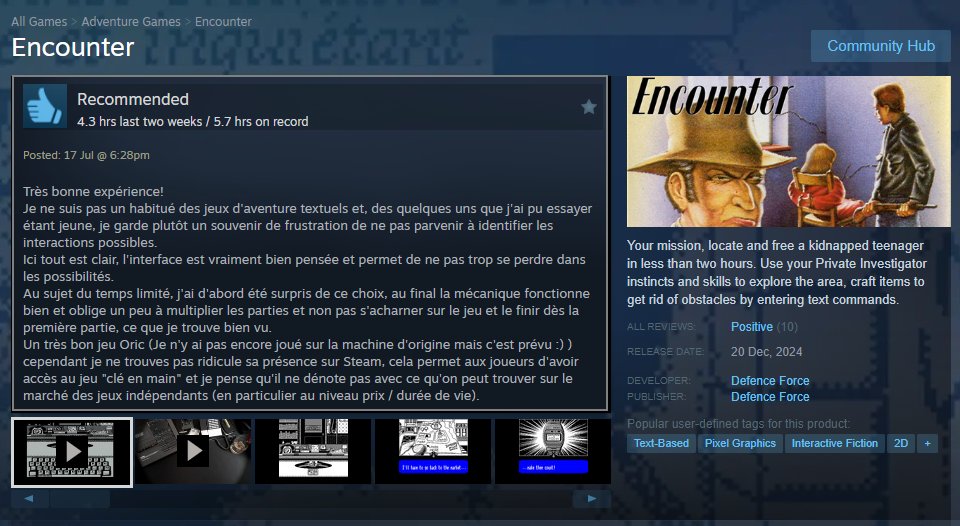 DefenceForceOrg's tweet image. Thanks to the Steam Summer Sale I finally got my 10th review, and the game now appears rated as "positive" on Steam, big victory for me!
And in term of sales, I'm now at 202 on Steam, which considering my objective was to reach 100 by the end of year is great 🥳