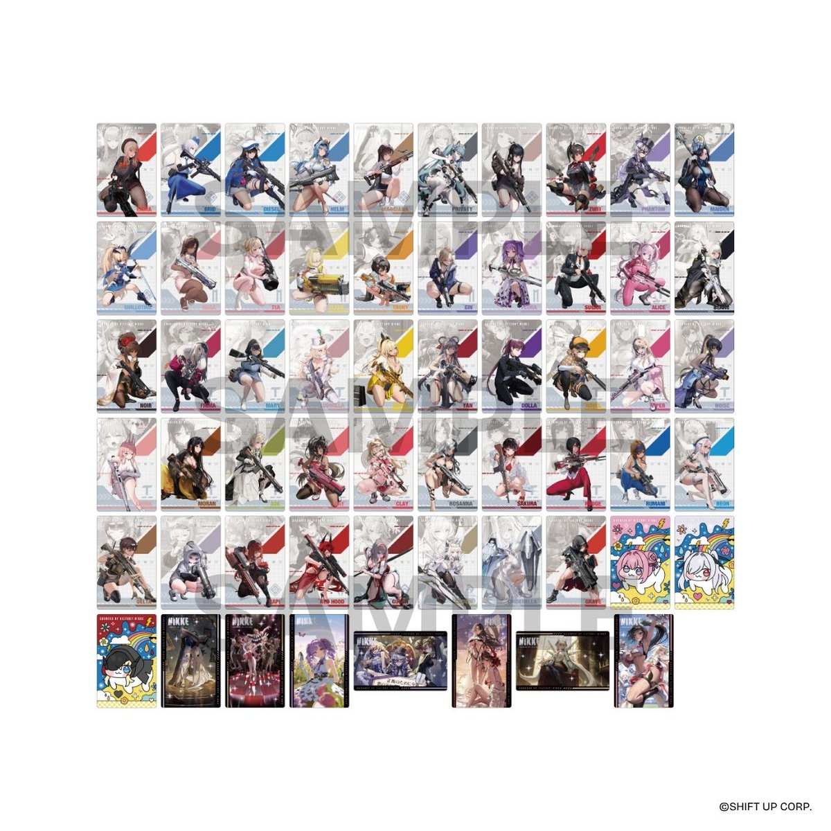 MEGANIKKESTORE's tweet image. 【メガニケストアオンライン】
指揮官様の心揺さぶる!
大人気メタルカードコレクションがただ今好評ご予約受付中🔥
Vol.3はまさかの #DORO がレアカードで電撃参戦!😳
そしてコレクター垂涎のスーパーレアカードには #シンデレラ が降臨✨
大変豪華なラインナップです!…