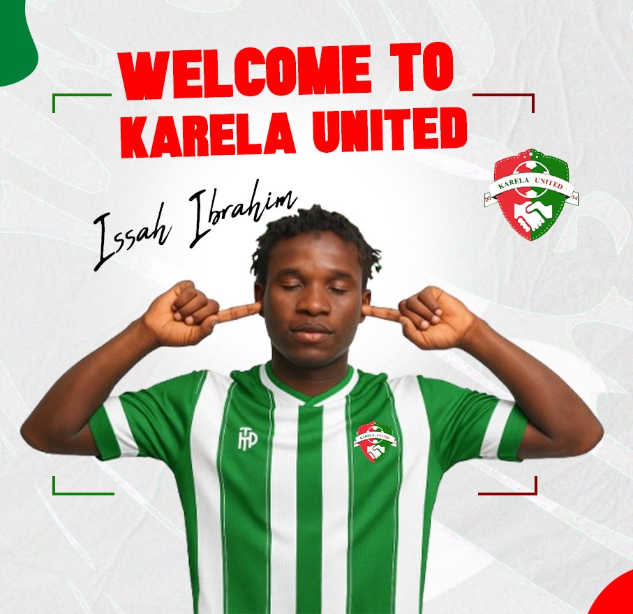 *Double Signings*
 
We're thrilled to announce the signings of former Accra Lions Abdul Shakur Abubakar and Issah Ibrahim! Both players have joined our team for the upcoming season, bringing their exceptional skills and experience to our squad.

#KarelaUnited
#NewSignings