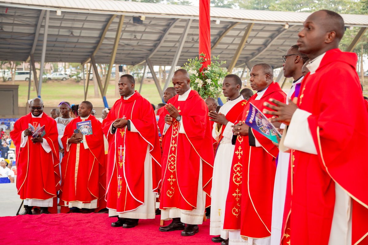 UMNamugongo's tweet image. This is the day that the Lord has made, today we celebrate 58 years of existence and academic excellence. #Namugongo@58