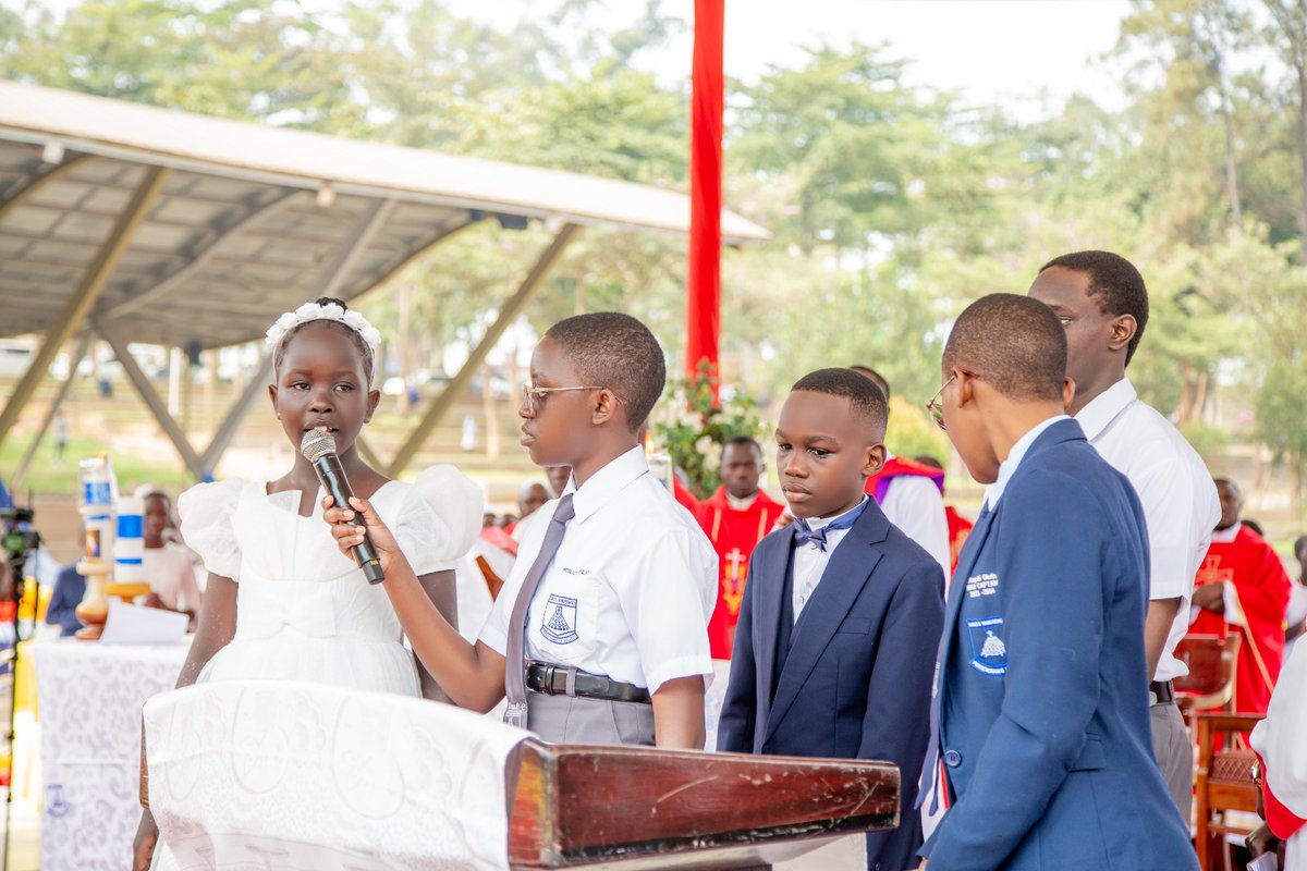 UMNamugongo's tweet image. This is the day that the Lord has made, today we celebrate 58 years of existence and academic excellence. #Namugongo@58