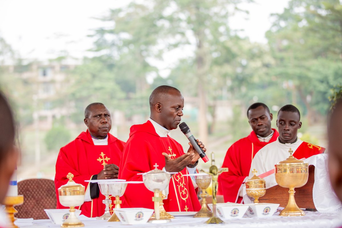 UMNamugongo's tweet image. This is the day that the Lord has made, today we celebrate 58 years of existence and academic excellence. #Namugongo@58