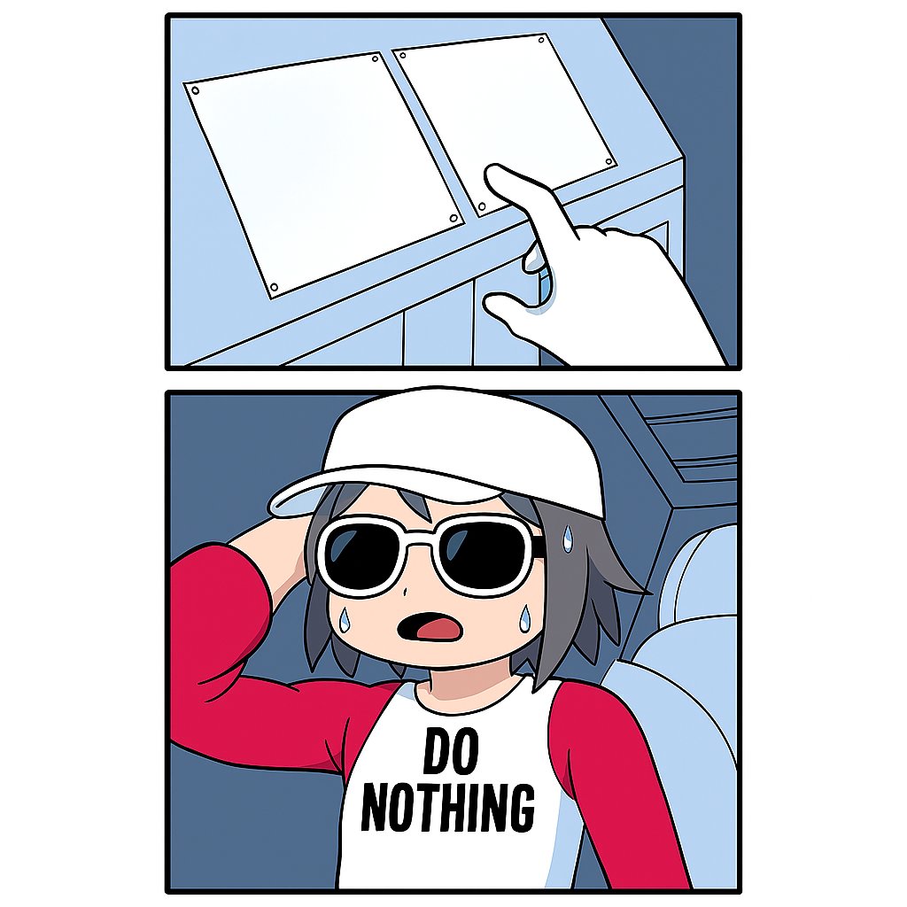 NothingOnBonk's tweet image. meme space is hard💀... 

do nothing instead