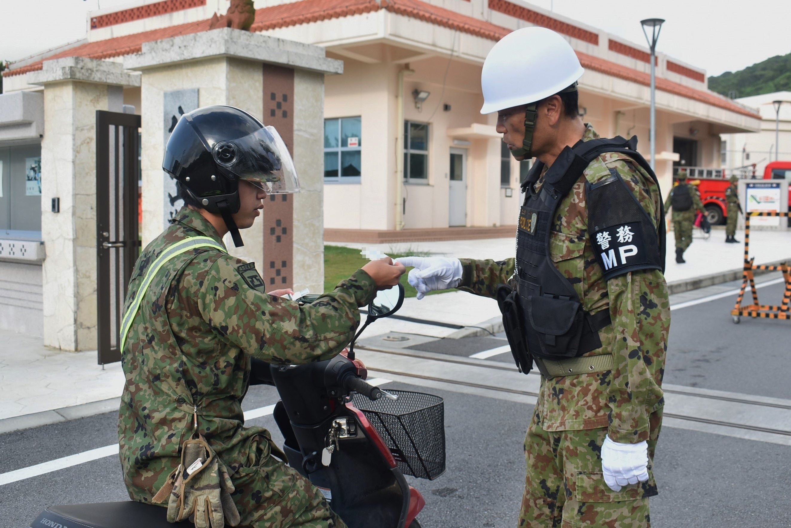 【値段交渉大歓迎】大韓民国海兵隊　MP　軍事警察（憲兵隊）　石垣迷彩　上下セット 韩国军事警察- 维基百科，自由的百科全书