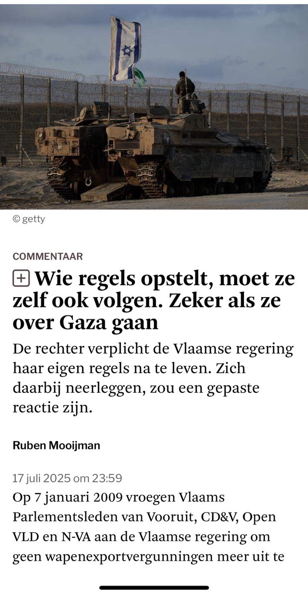 General Marc (@general_marct) on Twitter photo Het commentaar stuk uit <a href="/destandaard/">De Standaard</a> van vandaag.
Ik zou het iets anders formuleren: “Wie regels opstelt, moet goed begrijpen wat de gevolgen zijn. Indien deze aanvaardbaar zijn, moet je je eigen regels consequent toepassen.”
De praktische gevolgen van regels die in theorie Het commentaar stuk uit <a href="/destandaard/">De Standaard</a> van vandaag.
Ik zou het iets anders formuleren: “Wie regels opstelt, moet goed begrijpen wat de gevolgen zijn. Indien deze aanvaardbaar zijn, moet je je eigen regels consequent toepassen.”
De praktische gevolgen van regels die in theorie