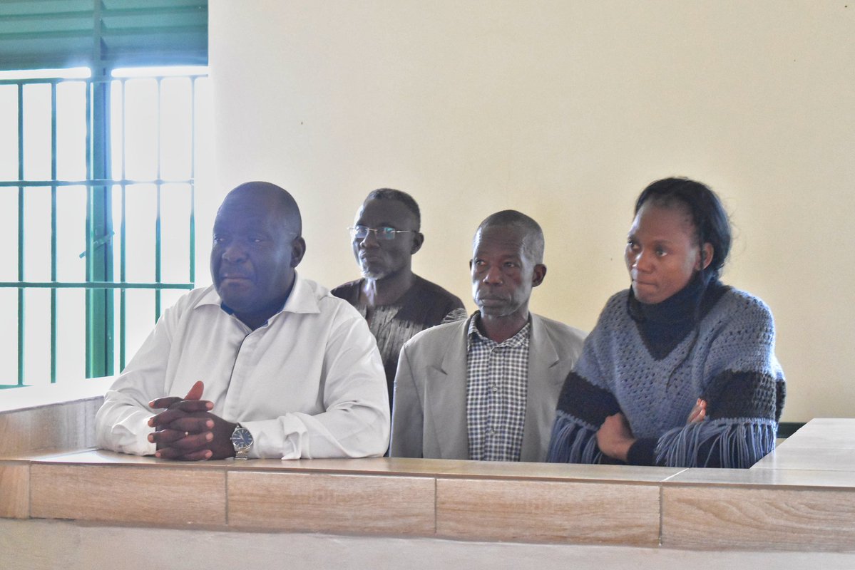 AntiGraft_SH's tweet image. BUTAMBALA SENIOR DISTRICT OFFICIALS CHARGED FOR STEALING FUEL MEANT FOR ROAD WORKS UNDER THE UGX 1 BILLION MAINTENANCE GRANT
@AntiGraft_SH working with @CID1_UG and @ODPPUGANDA have arraigned 4 Butambala District Officials before the Butambala Chief Magistrates Court on charges…