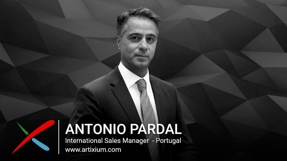 Meet António Pardal, our International Sales Manager for Portugal 🇵🇹

António has been part of the Artixium team since 2017, bringing his expertise and dedication to every project.

Proud to have you on board, António! 👏