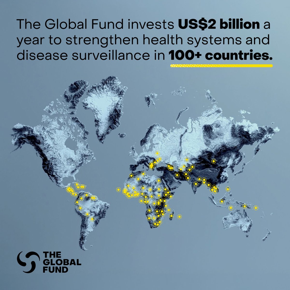 GlobalFund's tweet image. Fighting deadly infectious diseases is in all our interests. Because diseases know no borders.
The @GlobalFund invests US$2 billion a year to strengthen health systems & disease surveillance in more than 100 countries.
Learn more: impact.theglobalfund.org/en/global-heal…