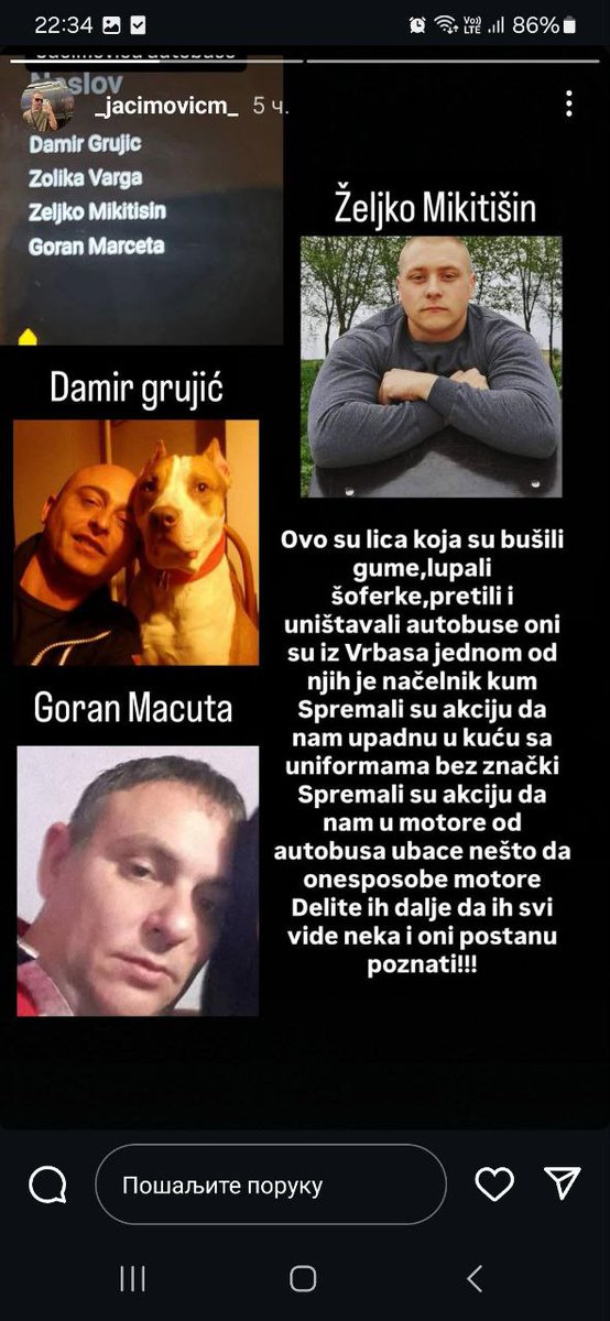 Oni su lupali autobuse Jacimoviću