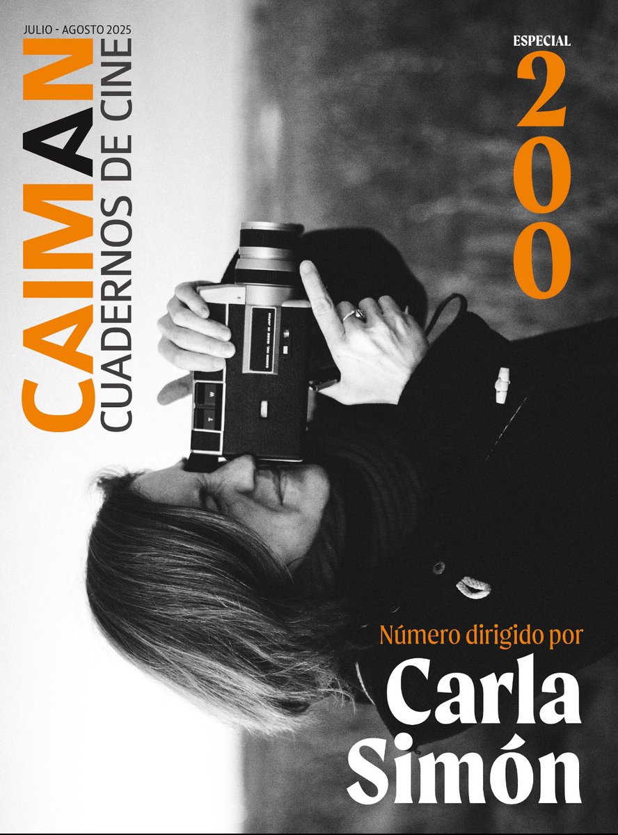 Áurea Ortiz Villeta (@aurolenska) on Twitter photo Qué maravilla el nº 200 de <a href="/CaimanCDC/">Caimán CDC</a> dirigido por Carla Simón: preciosos textos de Miguel Gomes, Radu Jude, Maren Ade o A. Rohrwacher, materiales de trabajo de Truffaut, Varda o Erice, reflexiones sobre el cine y la vida... Mucho para leer, ver y pensar.
l1nq.com/VZHgK Qué maravilla el nº 200 de <a href="/CaimanCDC/">Caimán CDC</a> dirigido por Carla Simón: preciosos textos de Miguel Gomes, Radu Jude, Maren Ade o A. Rohrwacher, materiales de trabajo de Truffaut, Varda o Erice, reflexiones sobre el cine y la vida... Mucho para leer, ver y pensar.
l1nq.com/VZHgK