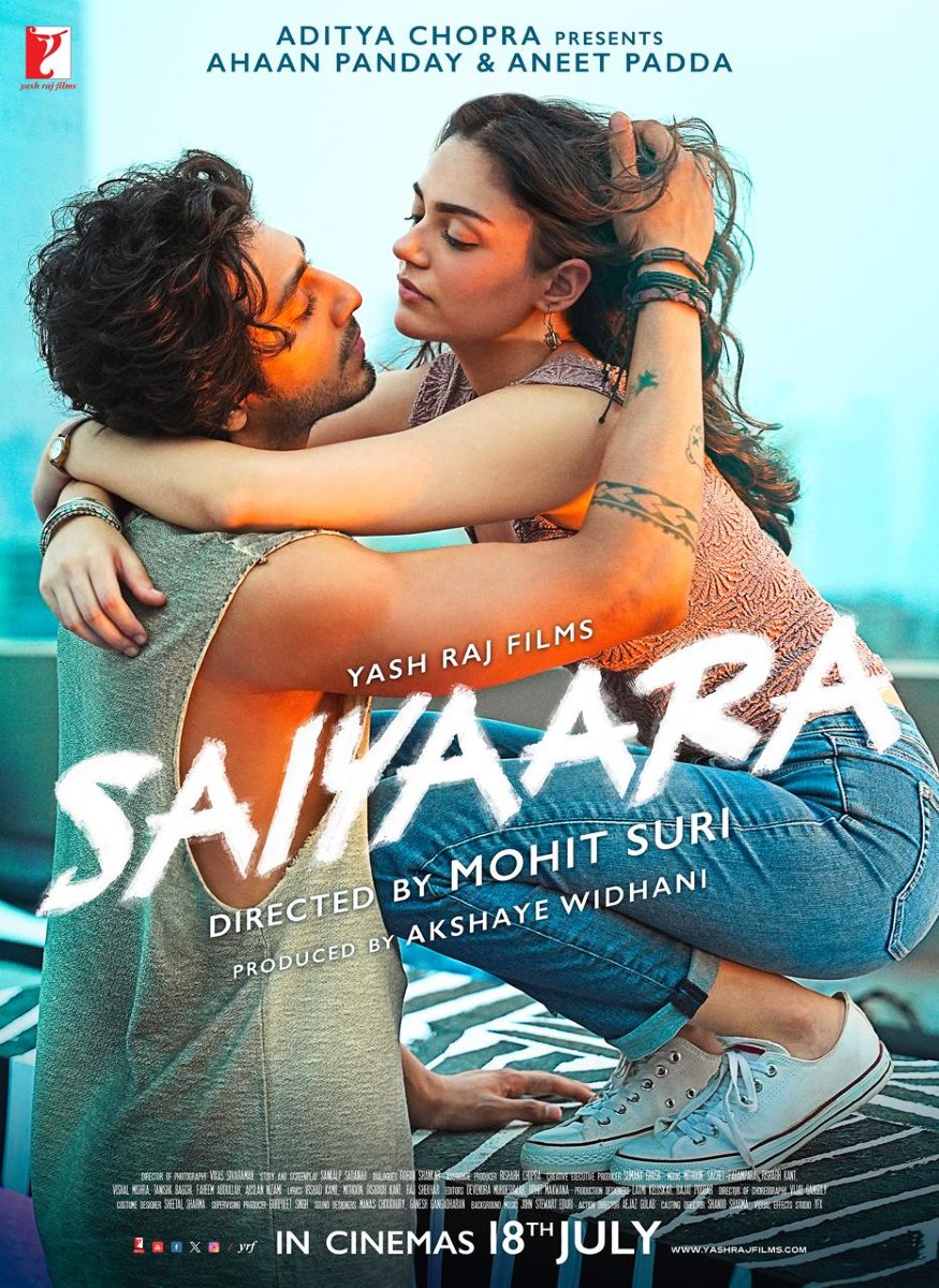 DendyCinemas's tweet image. The Indian love story of the year. Ahaan Panday and Aneet Padda star in SAIYAARA, now showing at Dendy Canberra and Southport.
#Saiyaara