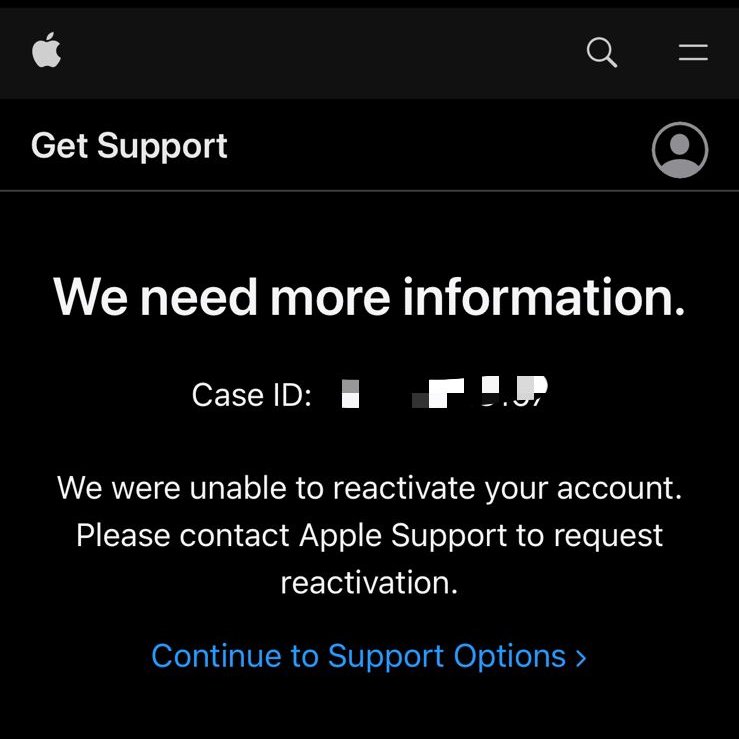 need help! siapa yg apple id pernah keblokir “Your Media &amp; Purchases account has been disabled.”