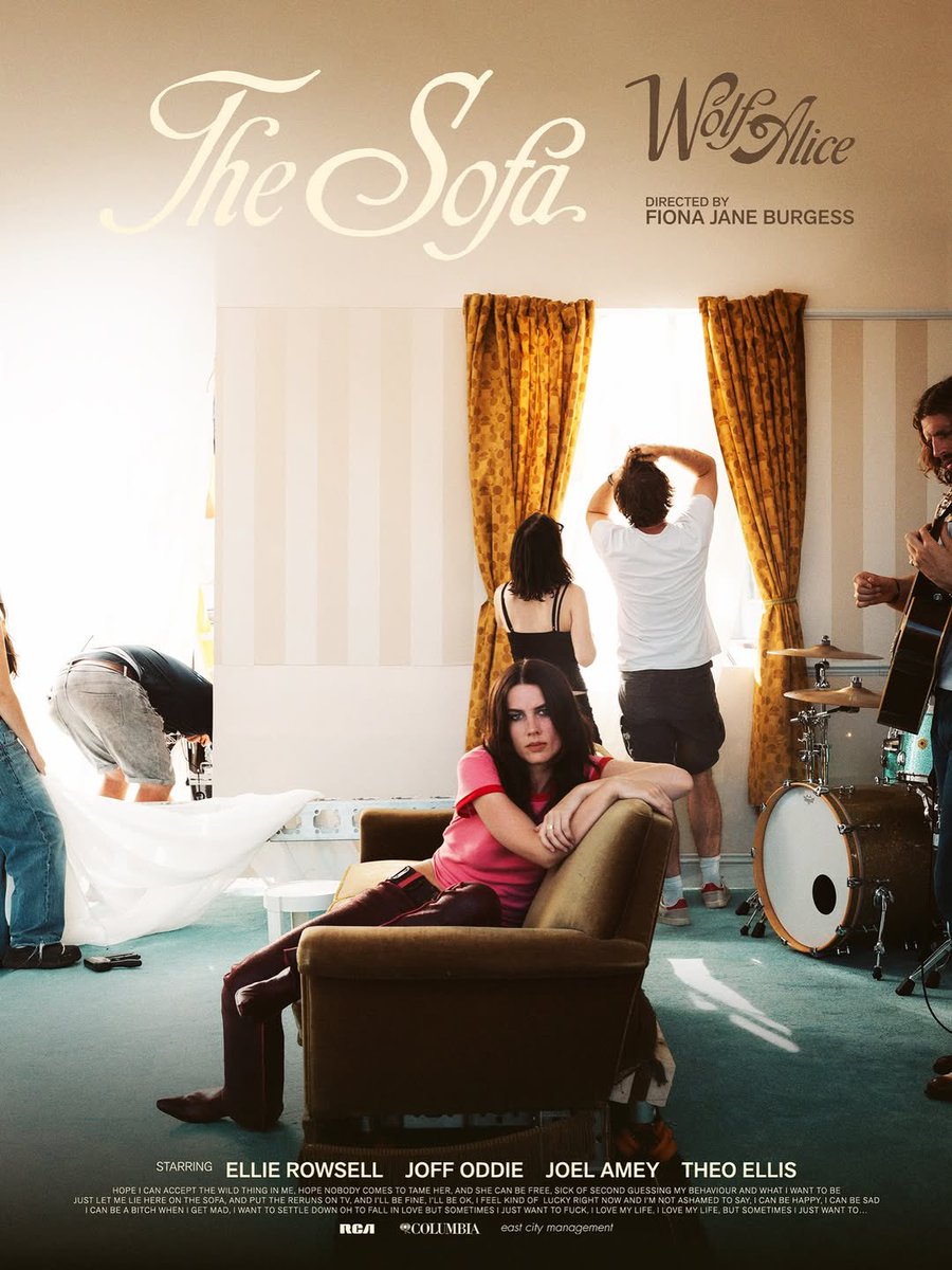 The Sofa by <a href="/wolfalicemusic/">Wolf Alice</a> 🛋️
OUT NOW