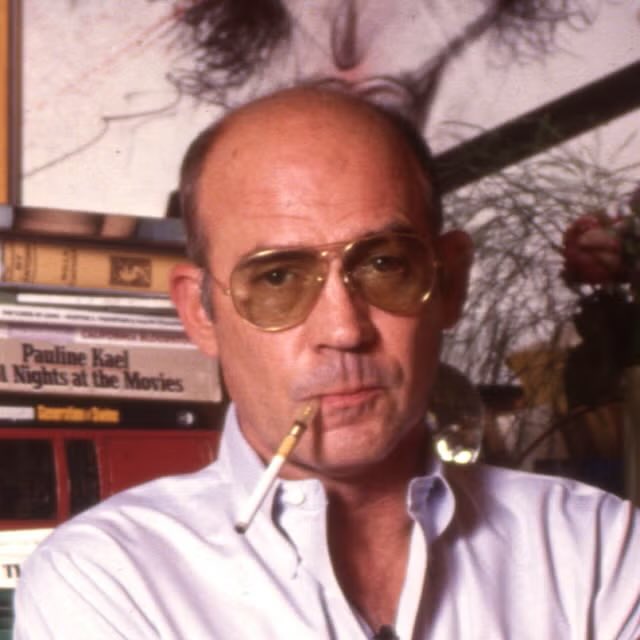 PatrickWall's tweet image. Happy birthday, Hunter S. Thompson, born 18 July 1937

‘Until the dark thumb of fate presses me to the dust and says, ‘you are nothing’, I will be a writer.’
—Hunter S. Thompson.