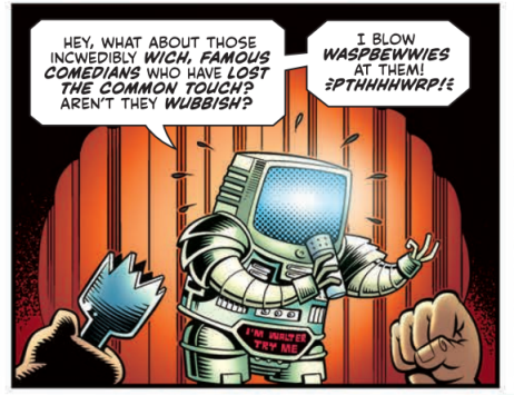 Wheeljack83's tweet image. If Taika Waititi directs the new Judge Dredd, the only thing I'm going to ask for is live-action Walter the Wobot! I think Waititi is the perfect director to bring Walter to life. #WalterTheWobot #JudgeDredd #TaikaWaititi #2000AD