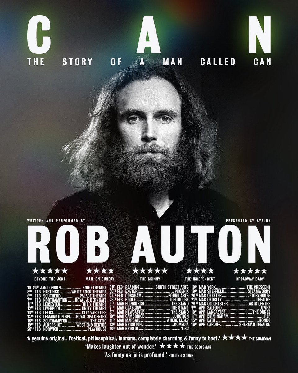 RobertAuton's tweet image. &quot;When you fall in love with the process rather than the product, you don&apos;t have to wait to give yourself permission to be happy.&quot; This is a quote I have thought about a lot this year. Making the stuff is the thing. I am taking my new show on tour next year. Tickets on sale 10 am.