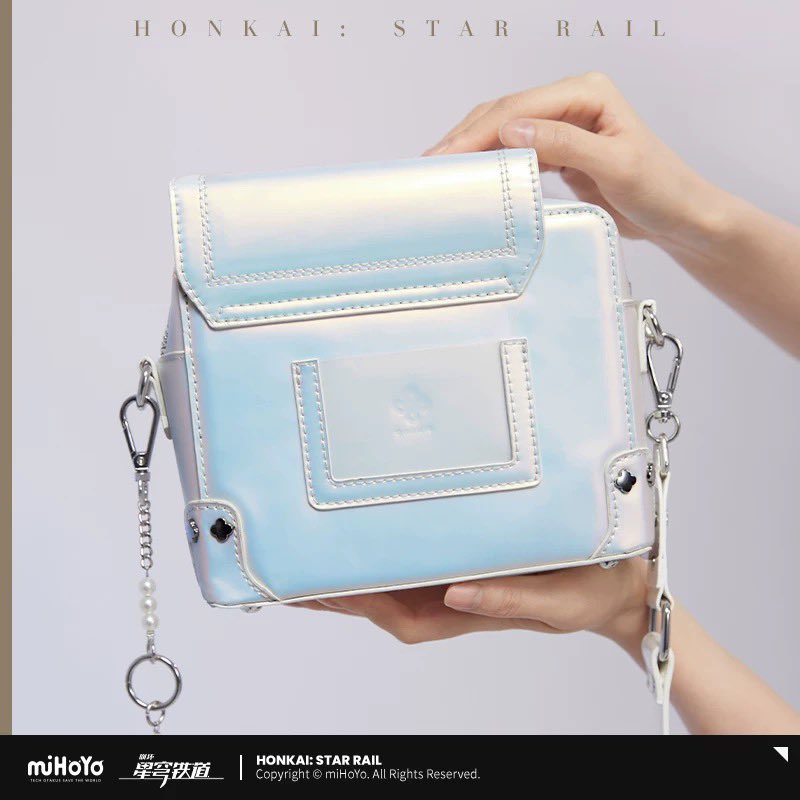 houseofpaimon's tweet image. Honkai Star Rail | March 7th Theme Bag [preorder]
