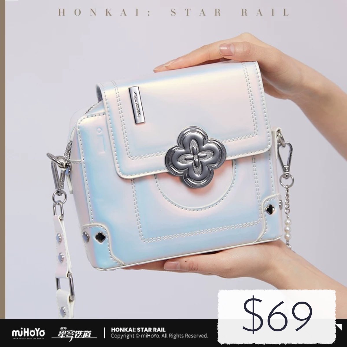 houseofpaimon's tweet image. Honkai Star Rail | March 7th Theme Bag [preorder]