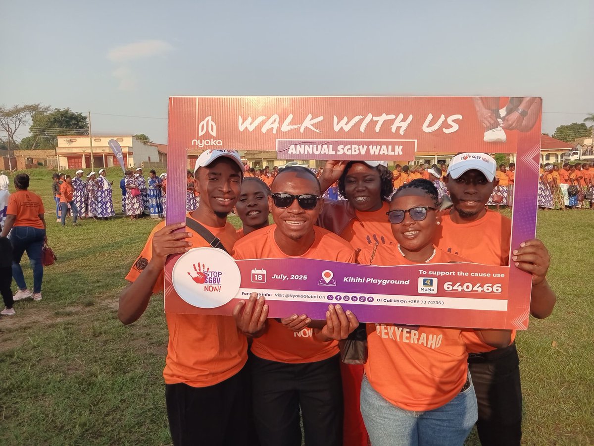Happening now nowww 

#NyakaSGBVwalk <a href="/NyakaGlobal/">Nyaka</a> <a href="/breaamanya/">Brea😎👌</a> <a href="/natukundadenis1/">Natukunda Denis</a> <a href="/maritina/">Maria Rubio</a> <a href="/Twejaka/">Twesigye Jackson Kaguri</a> <a href="/CharolFhidhel/">Tusingwire Caroline Fidel</a>