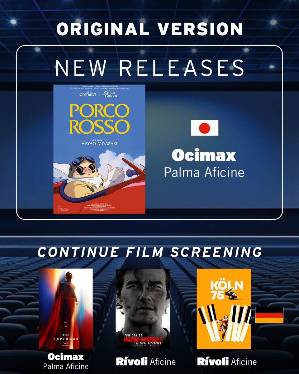 ¡Sesiones en VOSE de la semana!
🎟👉aficine.com/cartelera/peli…