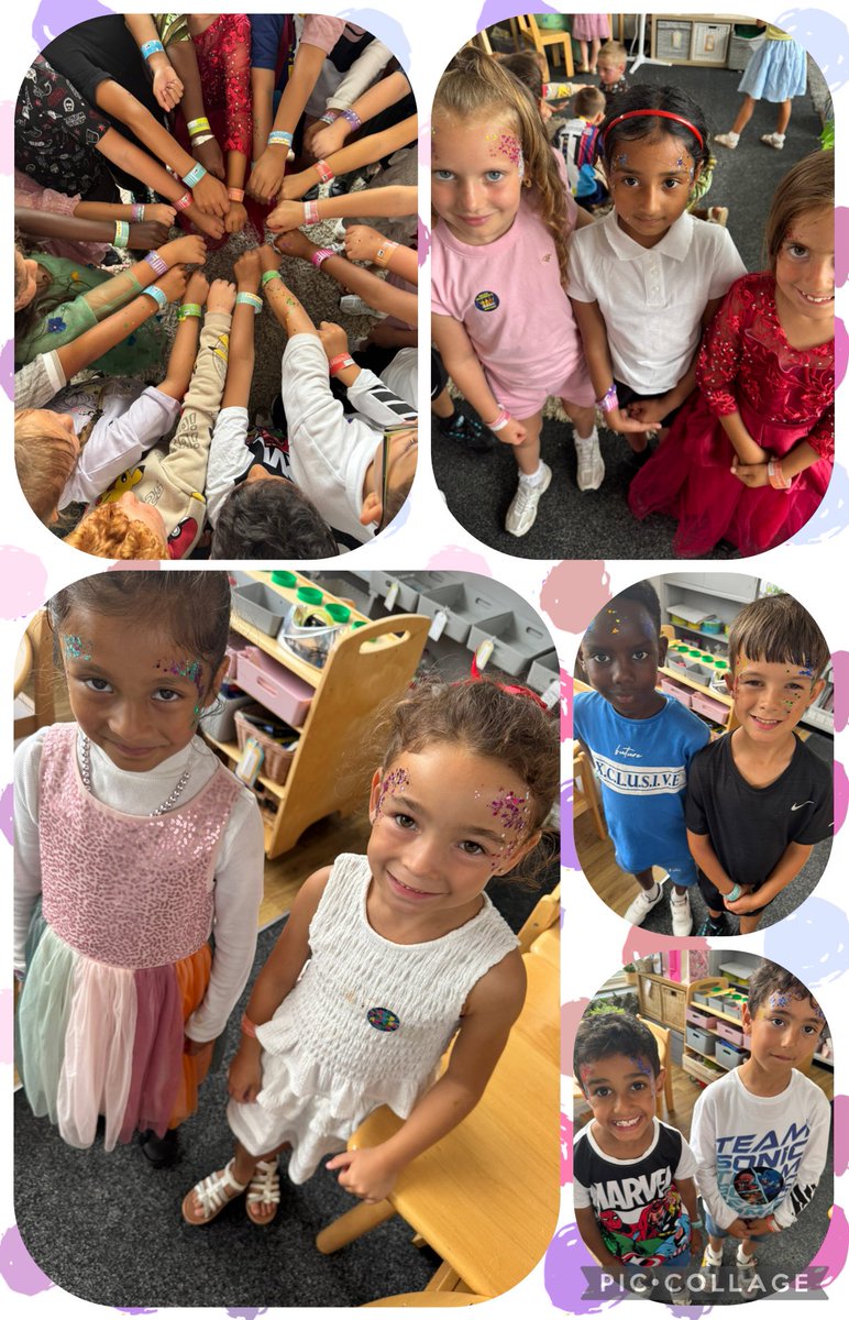 Wristbands and glitter ready for our Farewell Festival! #MPSDaffodil