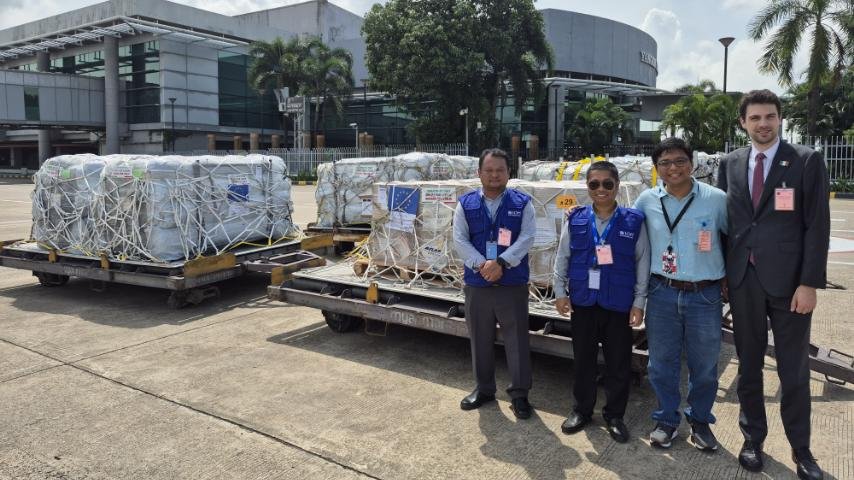 eu_echo's tweet image. As communities in Myanmar continue to recover from this year’s powerful earthquake, EU aid keeps arriving.
Over 50 tons of shelter, sanitation and hygiene items just reached @IOM_Myanmar in Yangon - donated by Italy. 🇮🇹
Grazie!
#EUSolidarity