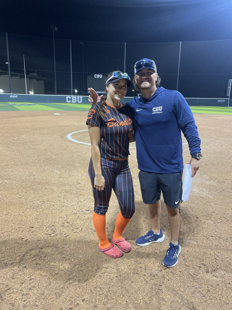 Thank you so much <a href="/BTelesco2/">Brandon Telesco</a> and all the coaches at the <a href="/CBUSoftball/">California Baptist Softball</a> camp last night.  It was a great experience, hopefully it will Kickstart a great week at <a href="/PGFnetwork/">PGF</a> with my team <a href="/bbkam2009/">Beverly Bandits Komara 16U Premier</a> <a href="/Philyg16/">Phillip Gomez</a>