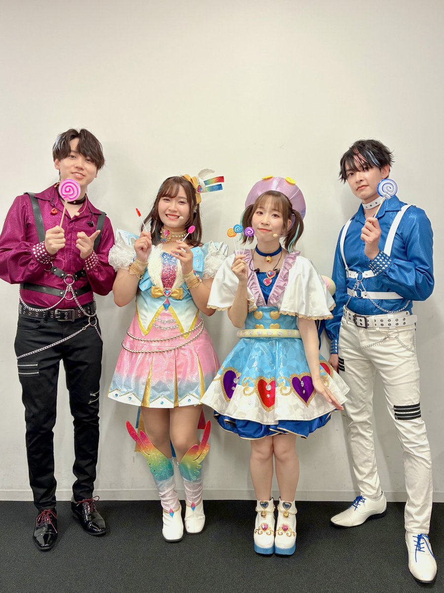 K_Rico1_1's tweet image. 飴作り界隈🍭
撮るタイミングで別の姿だったから呼べなかったあうるちゃんもまたいつか!
職人さんの飴細工が手に入らなかった為激安ジャングルで購入した飴です
#プリプリライブ