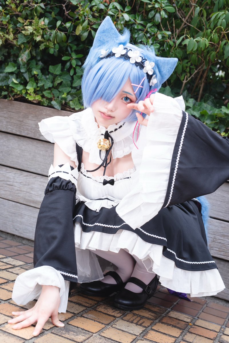 left_recos's tweet image. まだ起きてるんですか?𓈒𓏸
#リゼロコスプレ #リゼロ #レムコスプレ
#アコスタ池袋 𝐏𝐡𝐨𝐭𝐨.@shirokaihiroki