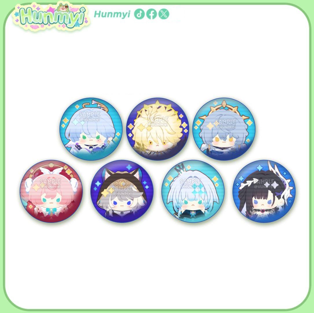 Hunmyii's tweet image. Badge 32mm
#hsr #HonkaiStarRail