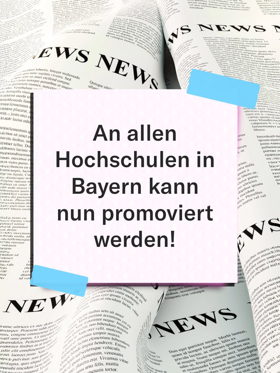 StMWK_Bayern's tweet image. Junge Talente können nun an allen bayerischen Hochschulen für angewandte Wissenschaft (HAW) und Technischen Hochschulen (TH) in eigenen Promotionszentren #promovieren. Erstmals wird das #Promotionsrecht nun auch an den kirchlichen #Hochschulen verliehen. #Promotion